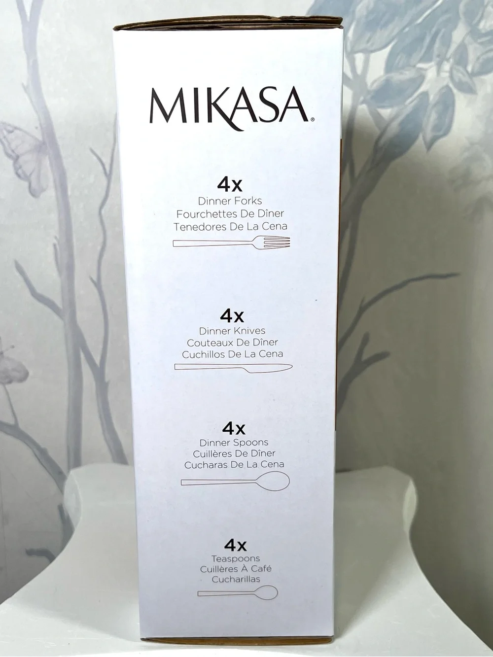 Mikasa Tortoise 16-Piece Stainless Steel Flatware Cutlery Set